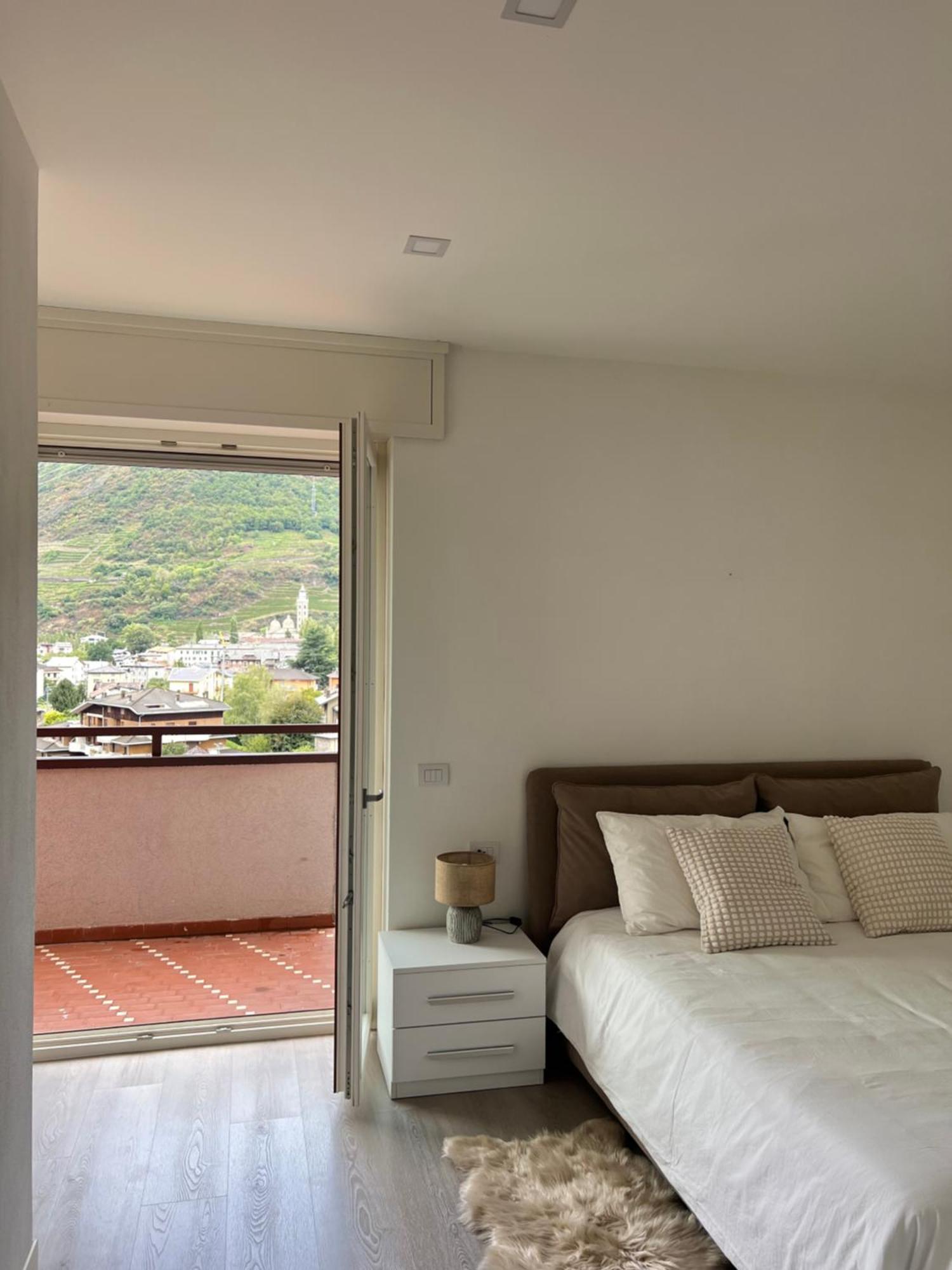 Ferienwohnung Bernina View Tirano Exterior foto