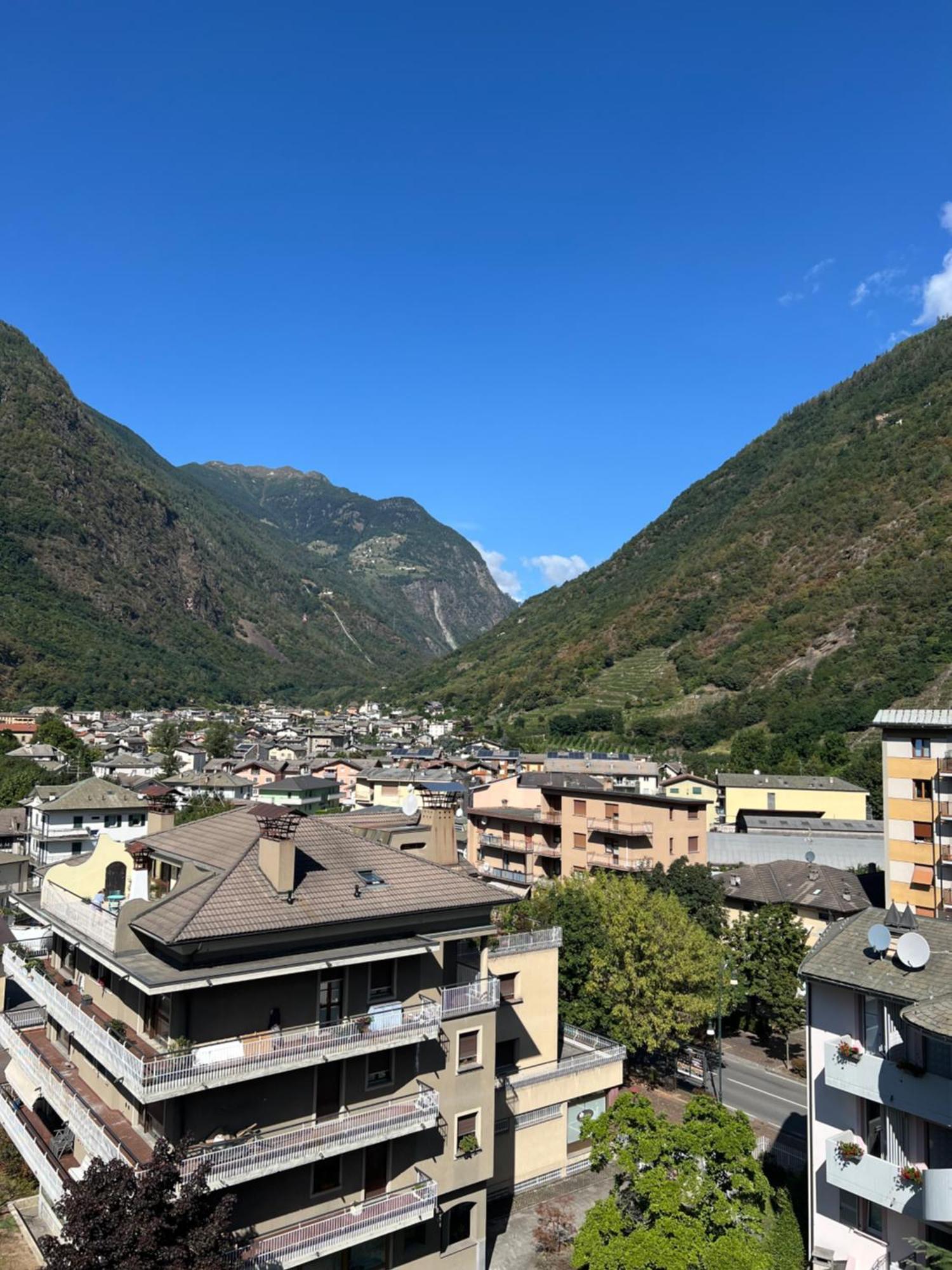 Ferienwohnung Bernina View Tirano Exterior foto